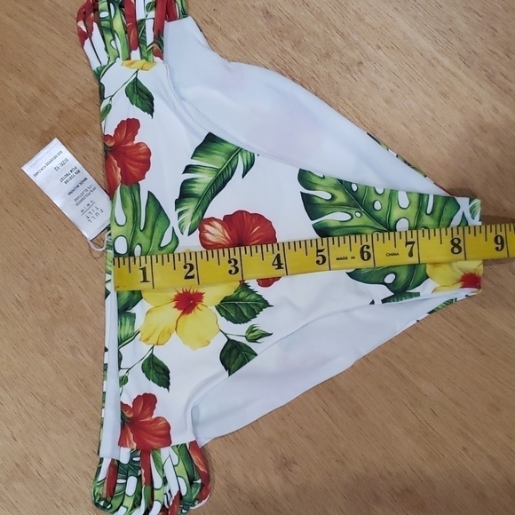 full Tilt Floral Tropical Print Bikini Bottom NWOT - Picture 5 of 7